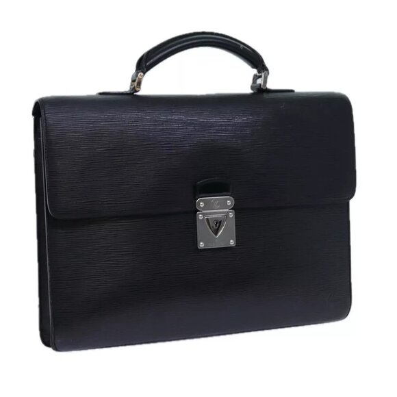 LOUIS VUITTON Epi Robusto 1 Business Bag Black M54532 LV Auth 71088 - Picture 1 of 16